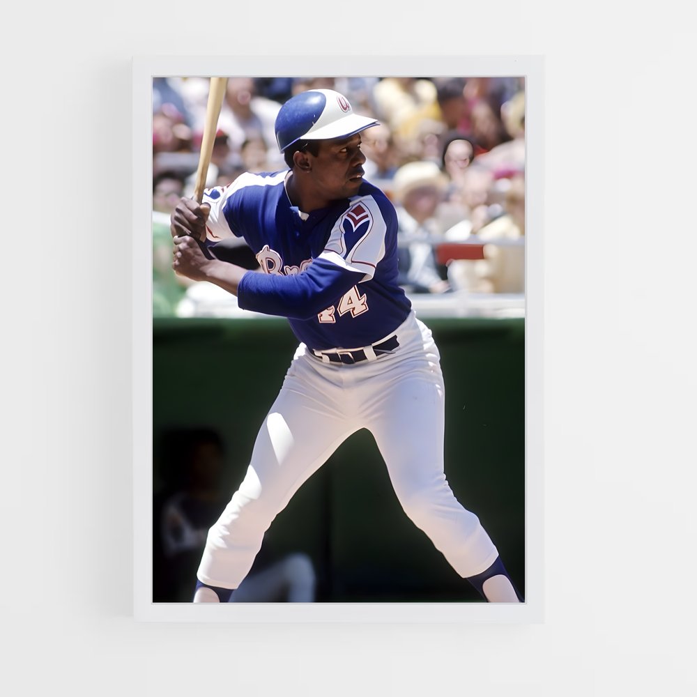 Poster Hank aaron essence – affiche Baseball (vue 3)